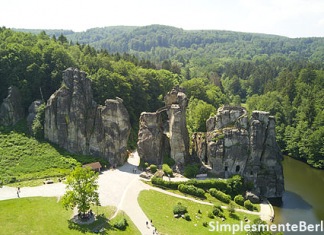 Um passeio na Floresta de Teutoburgo
