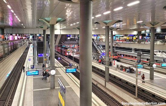Hauptbahnhof - Estação Central de Berlim