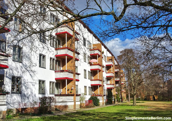 Arquitetura Bauhaus em Berlim - Conjunto habitacional Siemensstadt